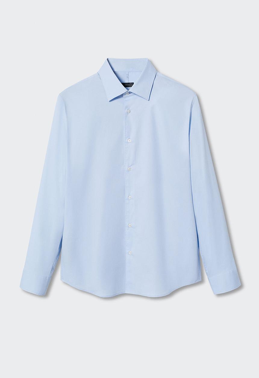 MANGO - Shirt play - sky blue