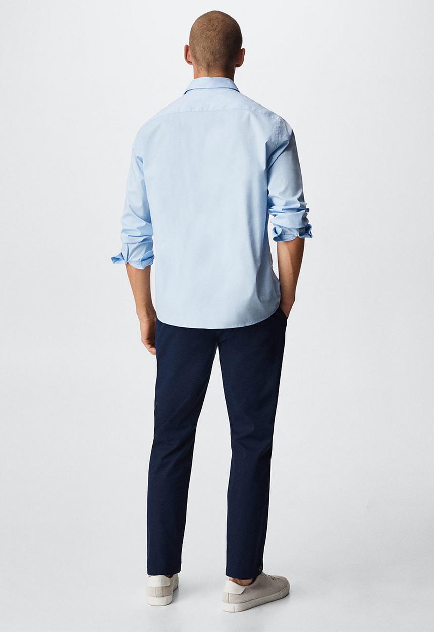 MANGO - Shirt play - sky blue