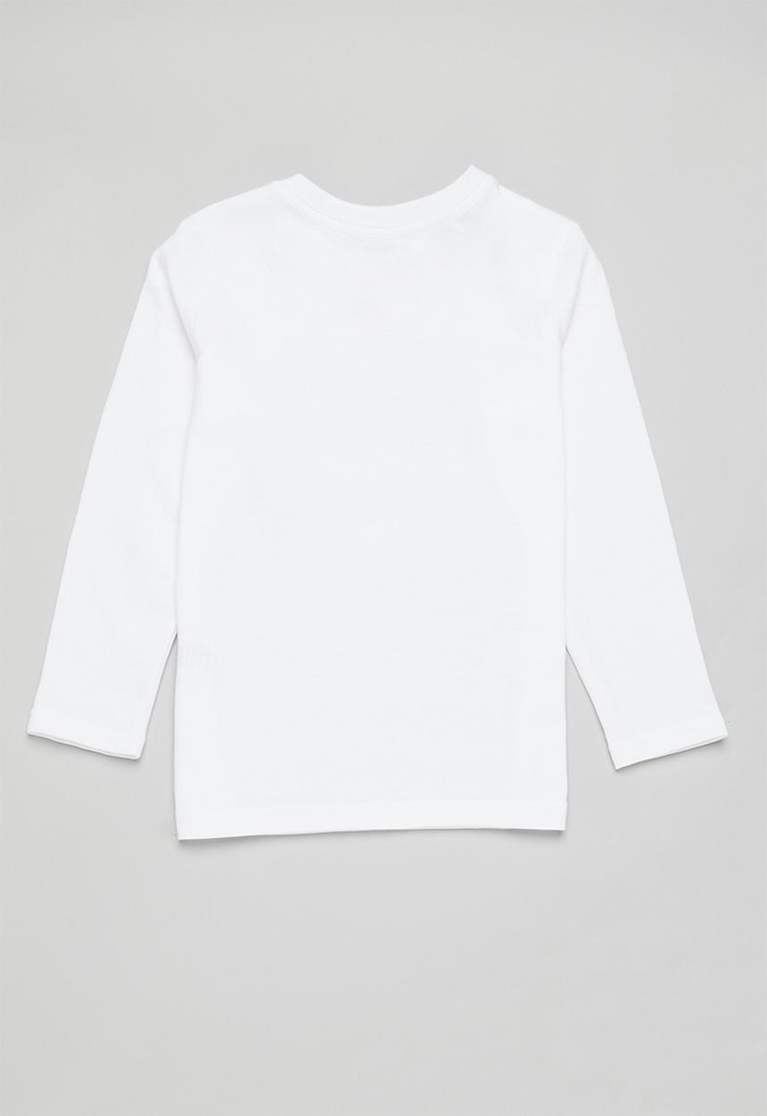 Superbalist - 2 pack graphic long sleeve tee - red & white