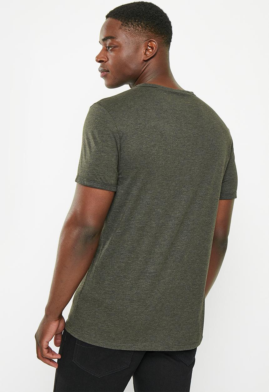 G-STAR - Base-s r t shirt sleeve - asfalt htr