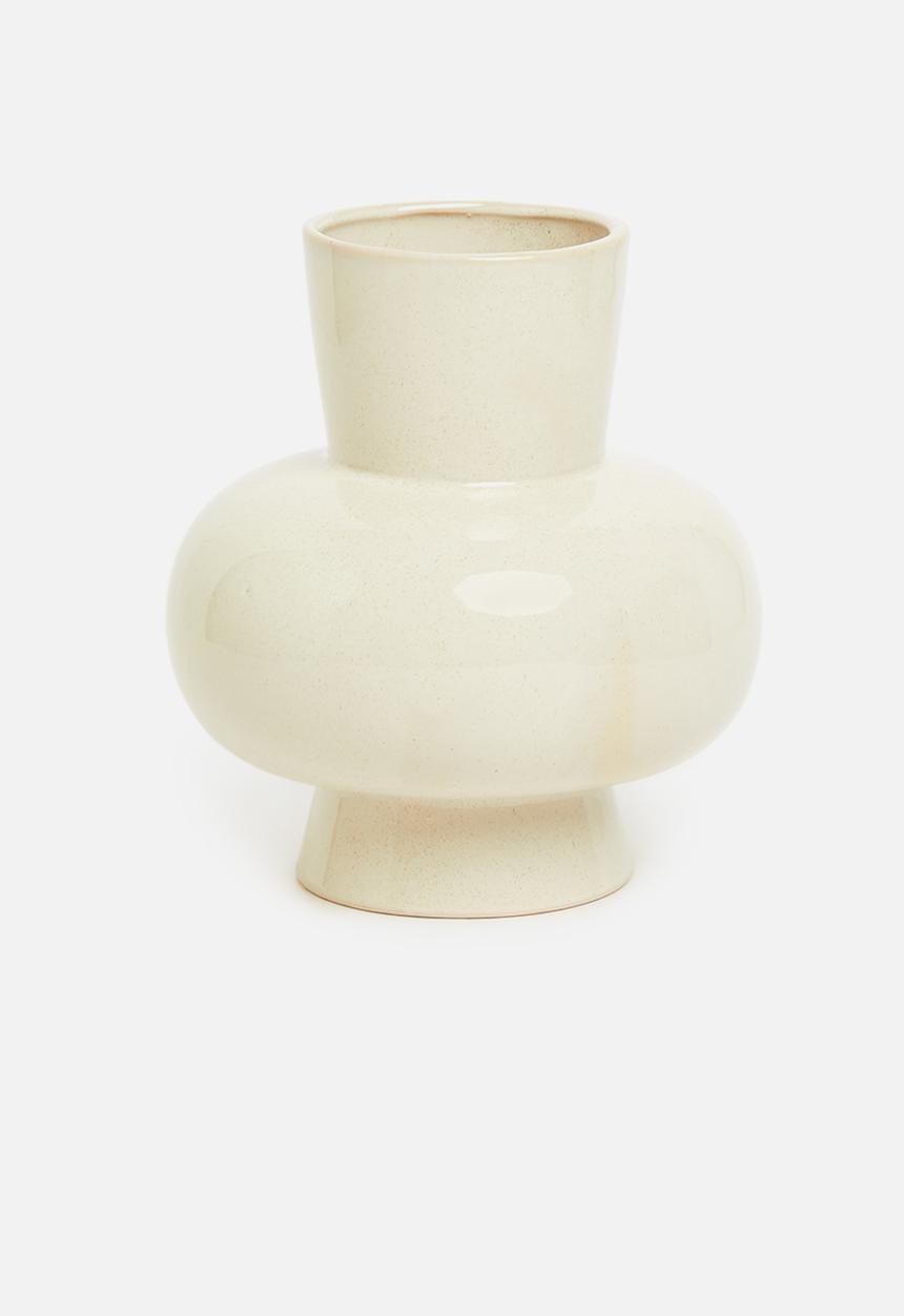 H&S - Belly vase small - natural