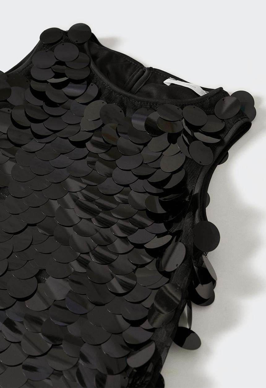 MANGO - Dress xbenik - black