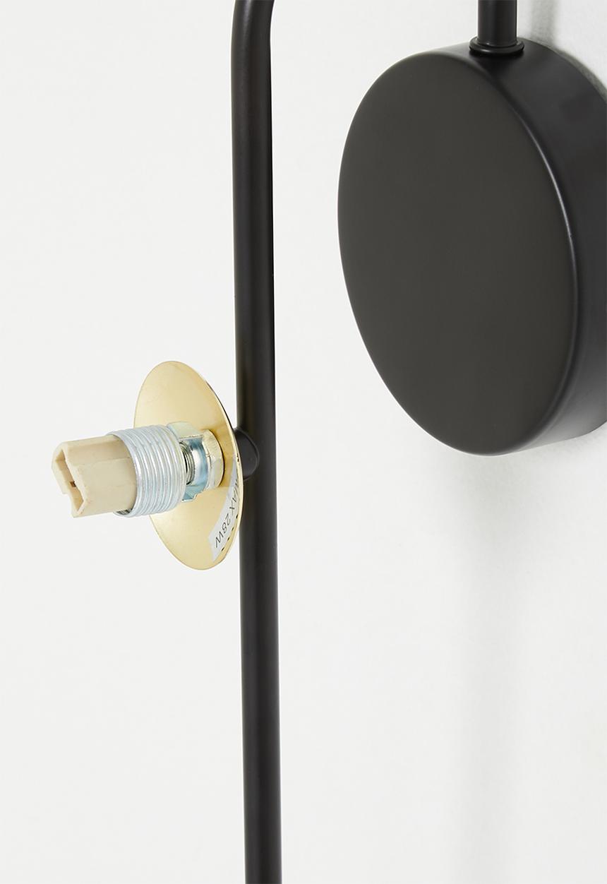 Sixth Floor - Leo wall light - black
