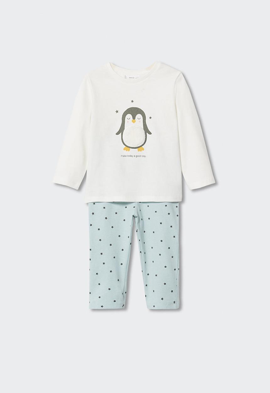 MANGO - Pyjamas  penguin - white