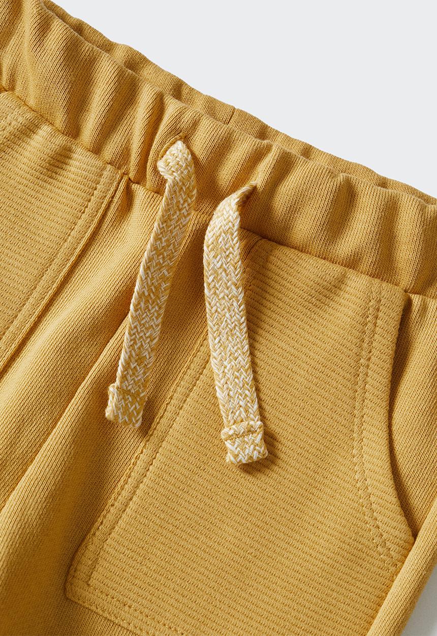 MANGO - Trousers  tom - yellow