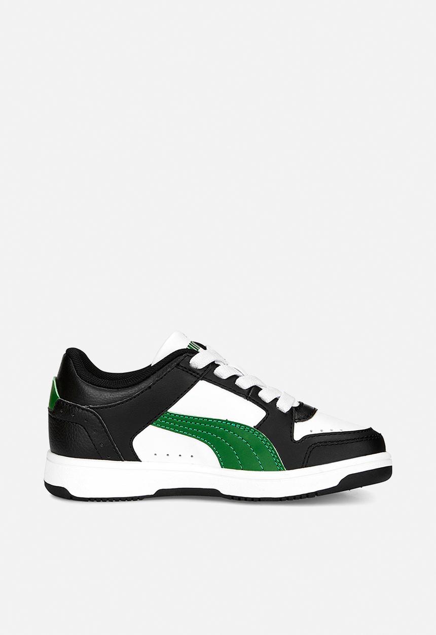 PUMA - Puma rebound joy lo ac ps - puma white-archive green-puma black