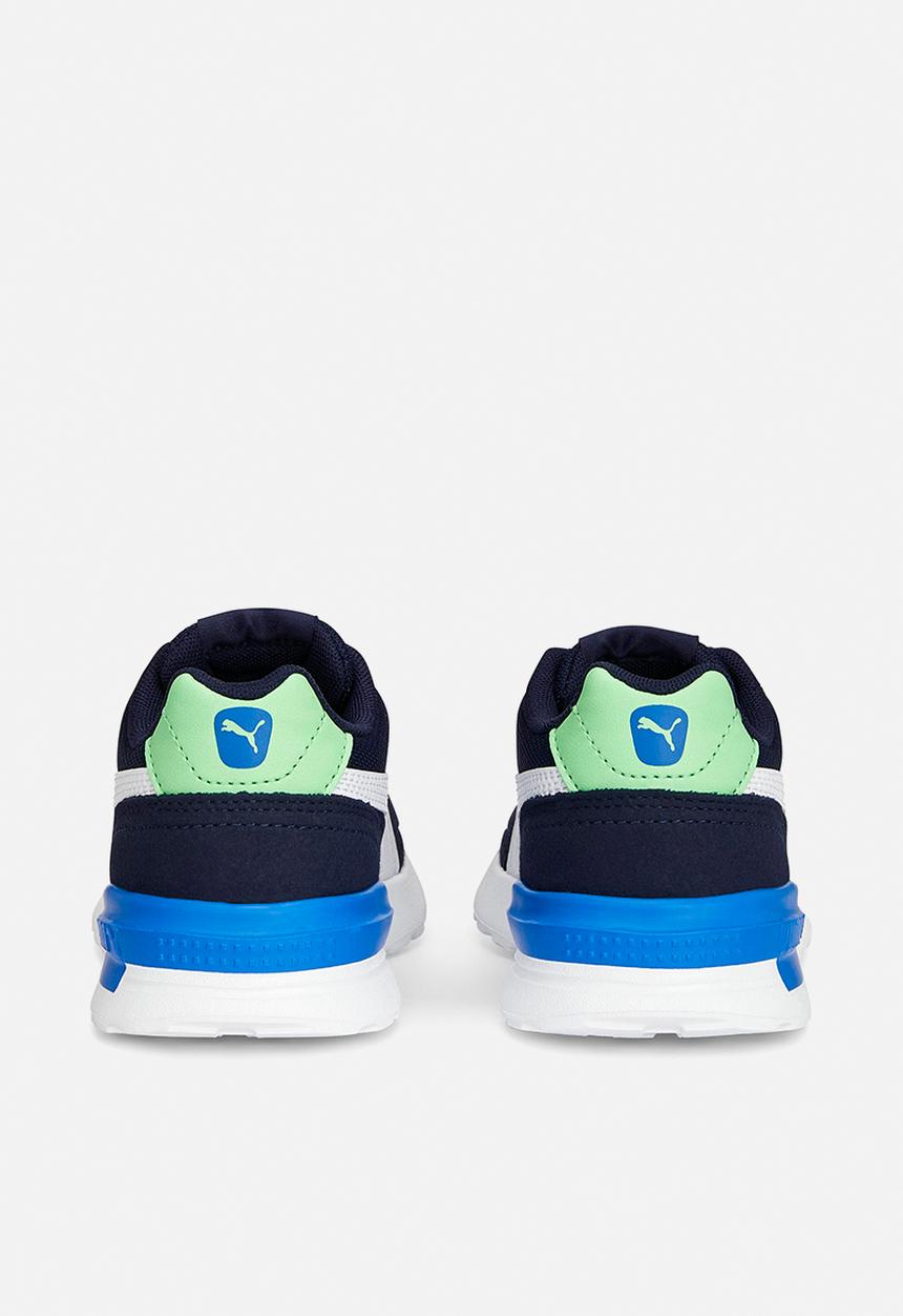 PUMA - Graviton ac ps - puma navy-puma white-summer green-victoria blue