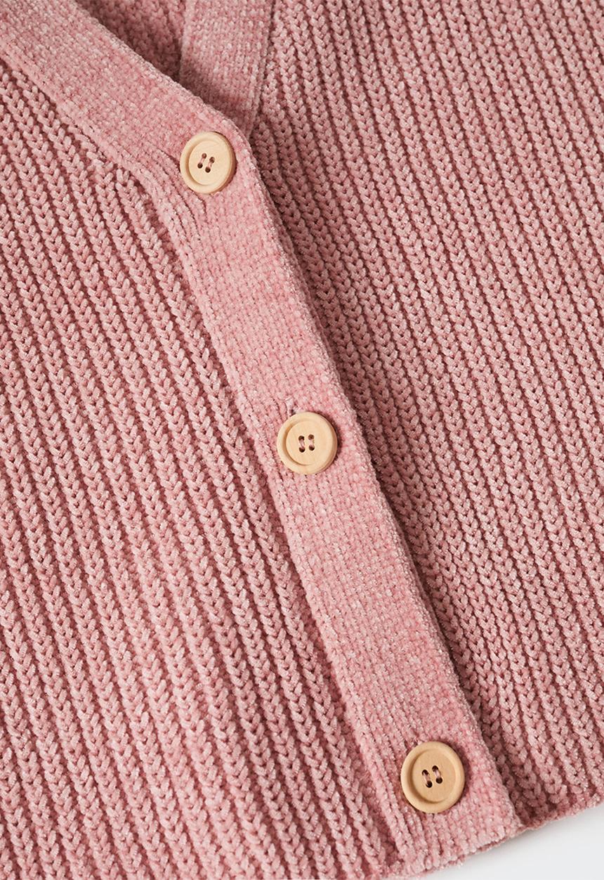 MANGO - Cardigan  souffle3 - light pink