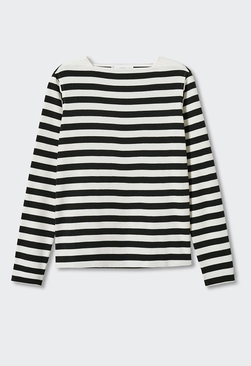 MANGO - T-shirt marina - neutral