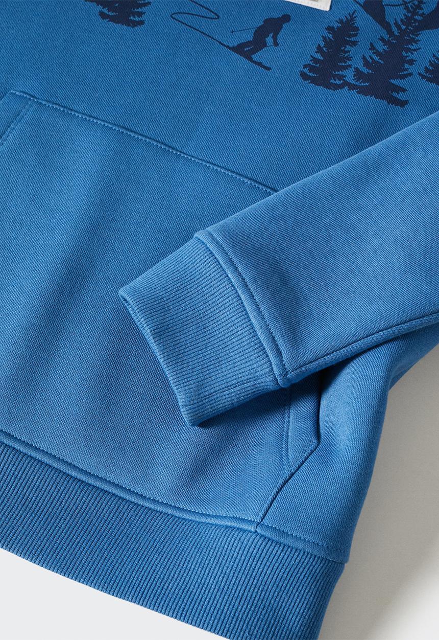 MANGO - Sweatshirt pola  - blue
