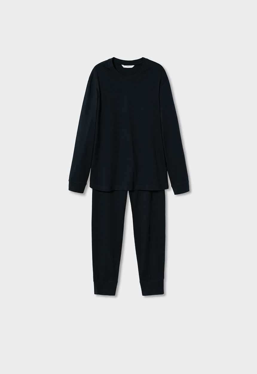 MANGO - Pyjama pack night-set - navy