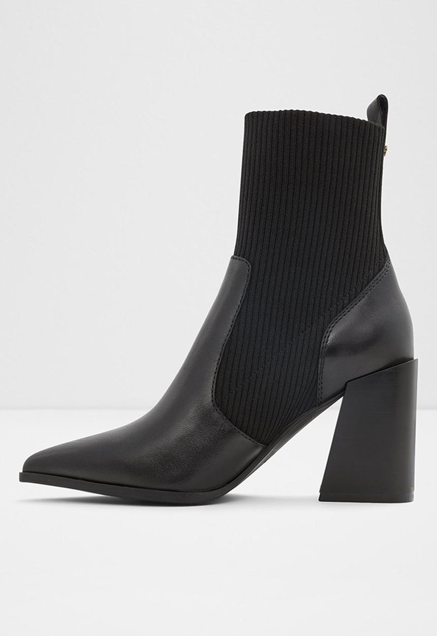 ALDO - Ganina leather boot - black