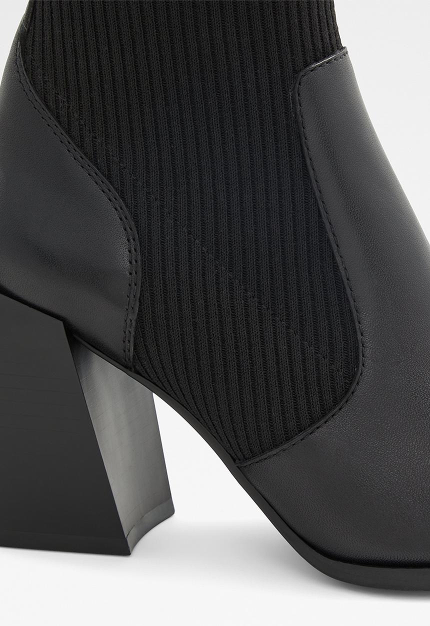 ALDO - Ganina leather boot - black