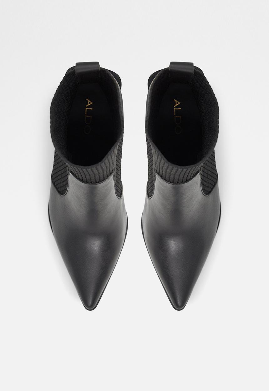 ALDO - Ganina leather boot - black