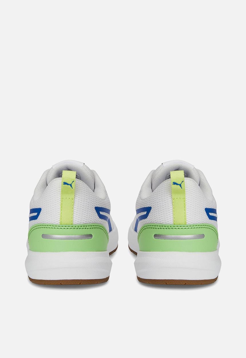PUMA - Puma evolve gym jr - puma white-victoria blue-summer green