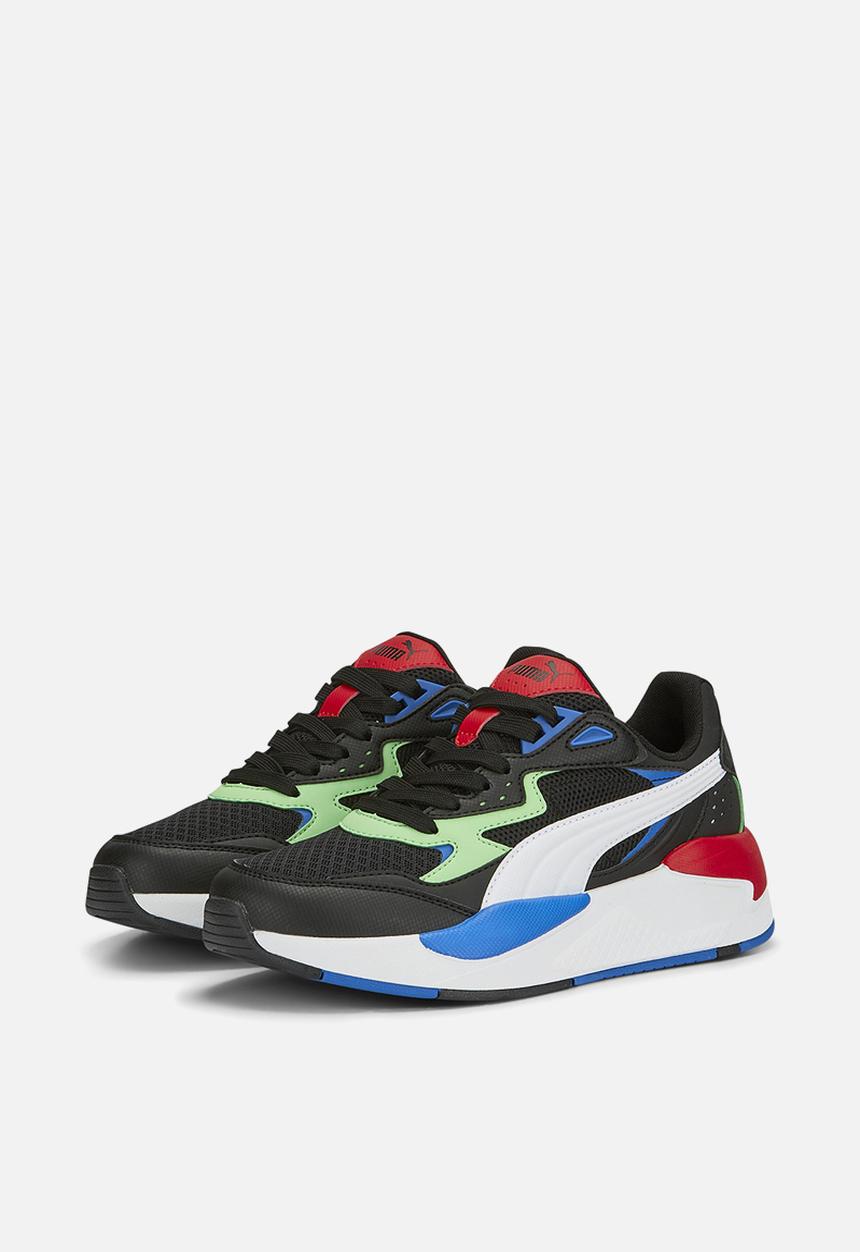 PUMA - X-ray speed play jr - puma black-puma white-summer green