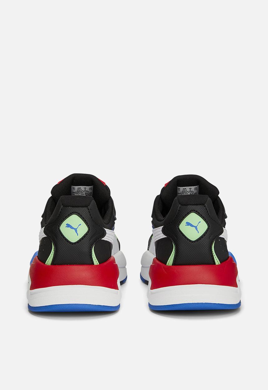 PUMA - X-ray speed play jr - puma black-puma white-summer green