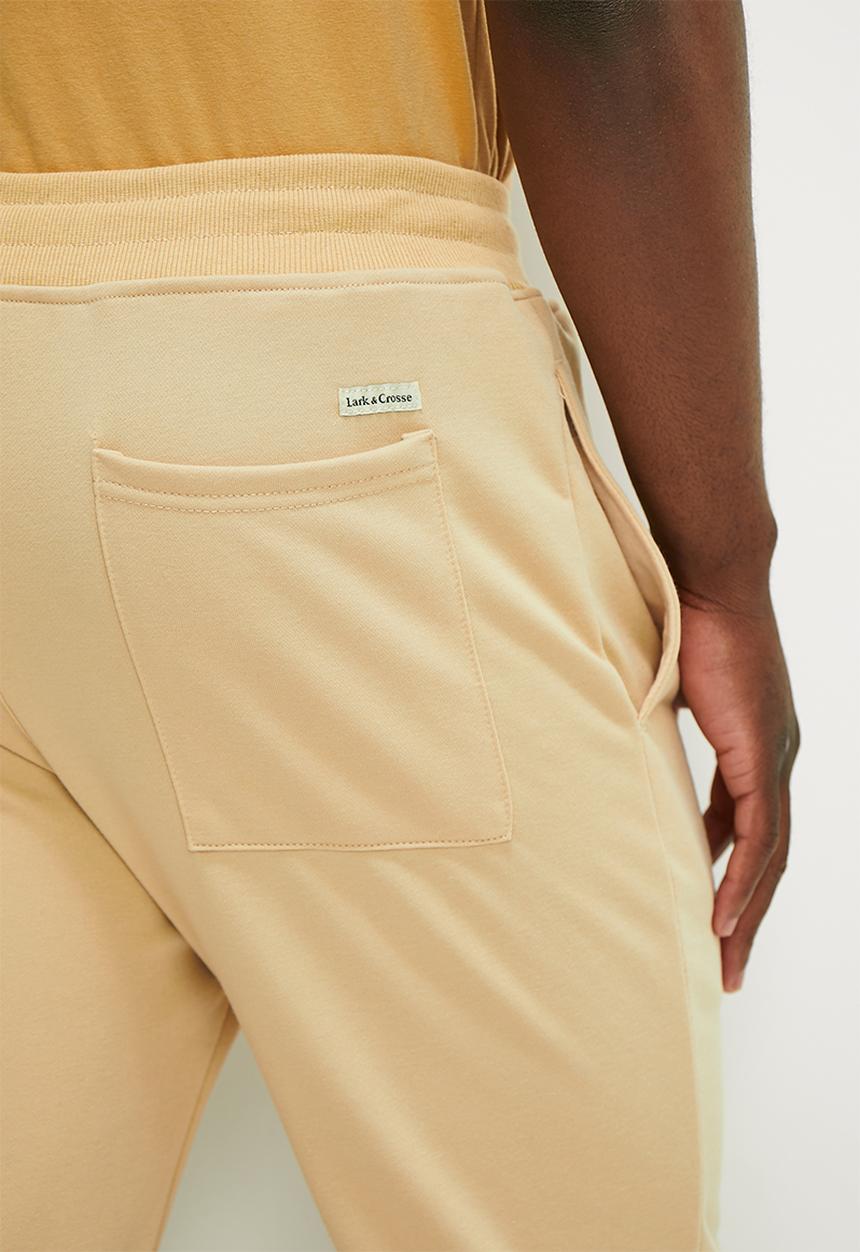Lark & Crosse - Todd fashion fleece pant - stone