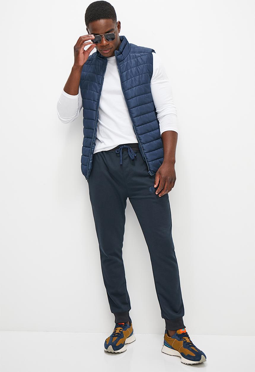 Lark & Crosse - Todd fashion fleece pant - navy