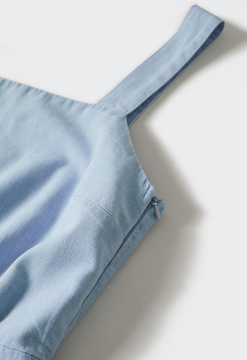 MANGO - One-piece suit nim-h - open blue