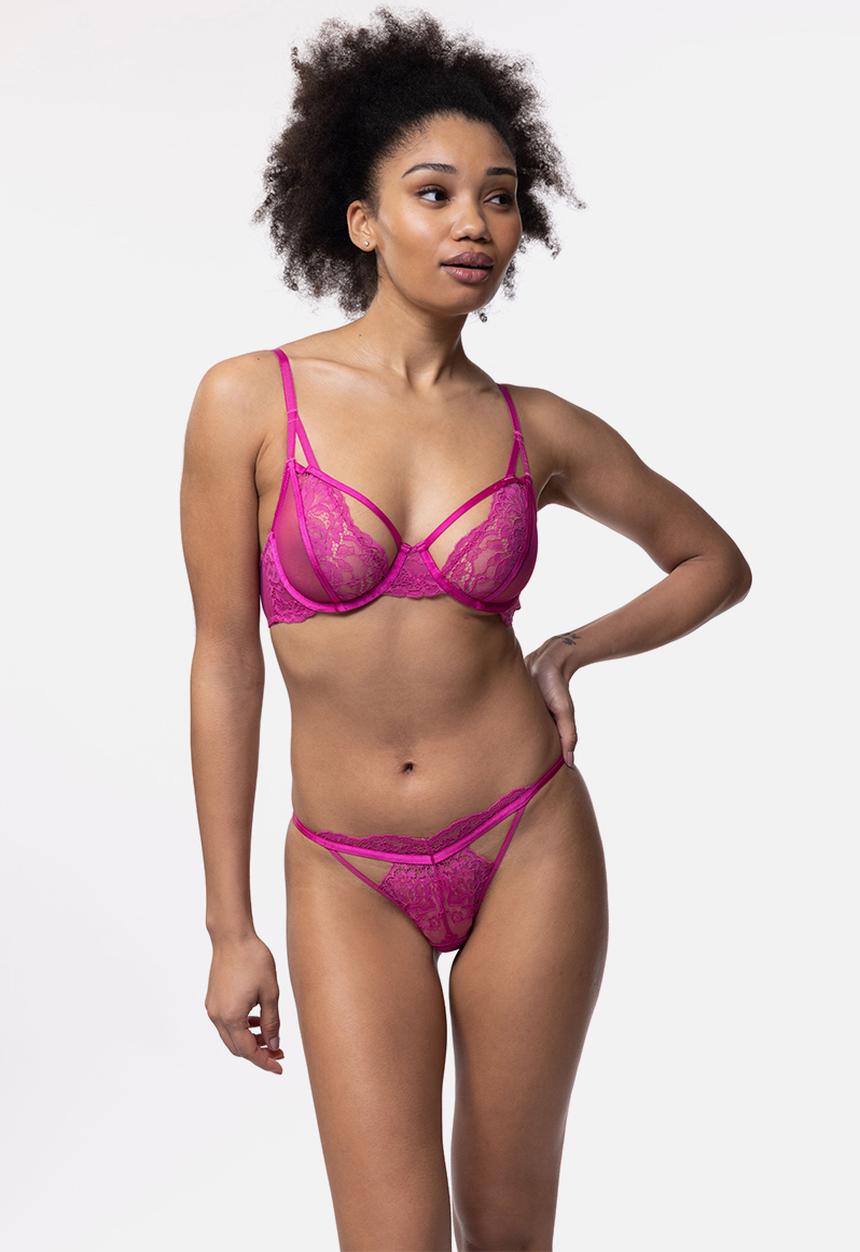 DORINA - Desiree non padded wired bra - fuchsia