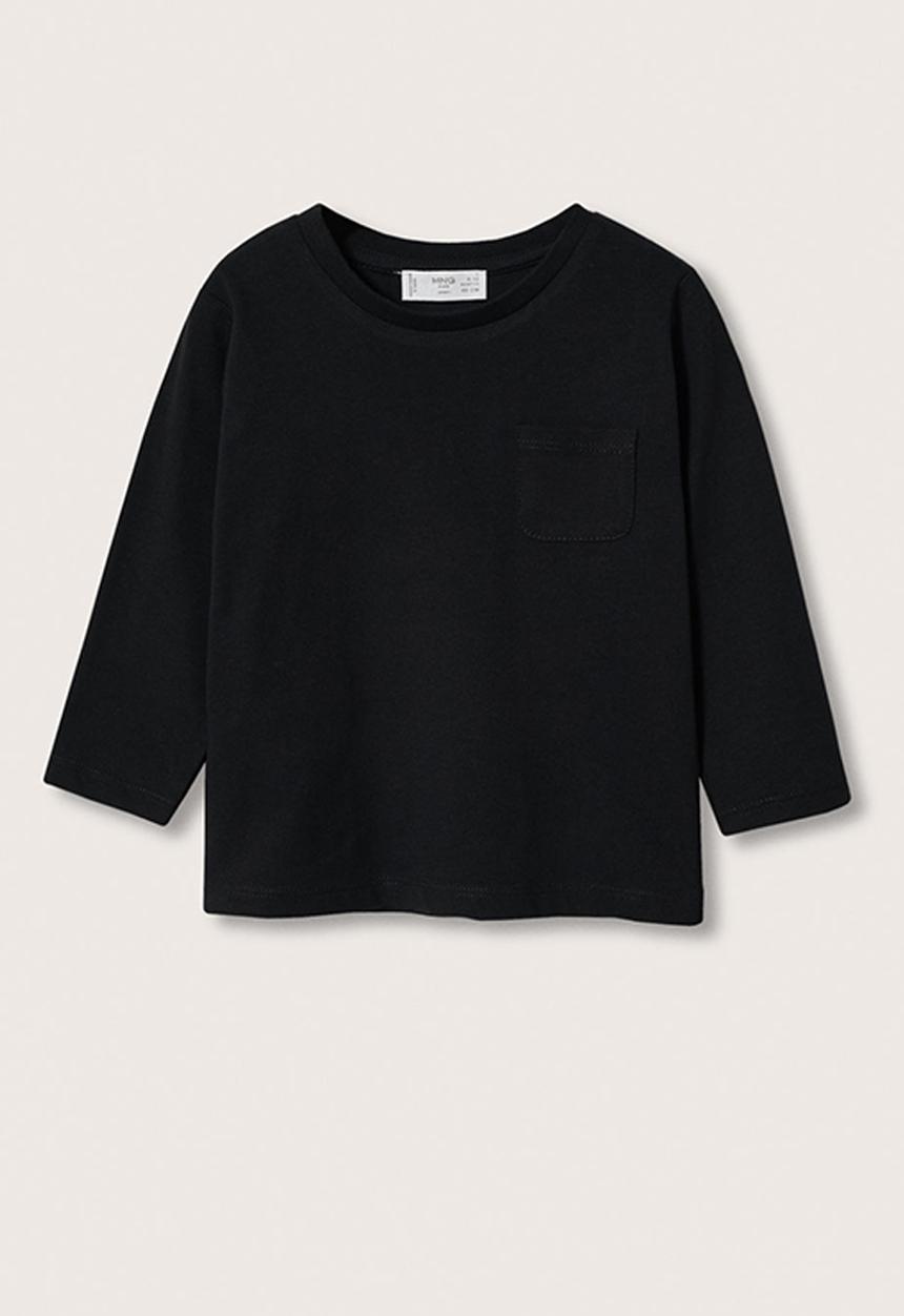 MANGO - T-shirt  marcos - black