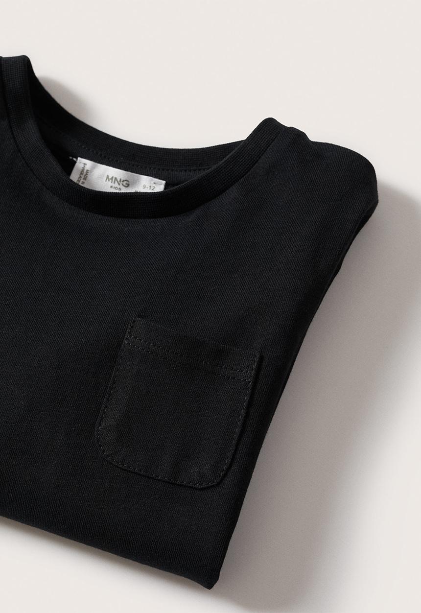 MANGO - T-shirt  marcos - black