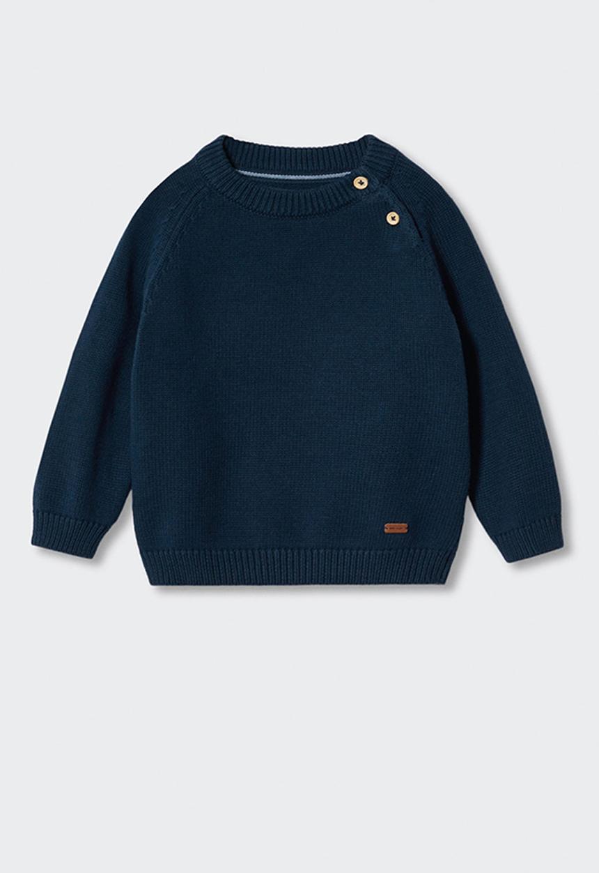 MANGO - Sweater mauro - blue