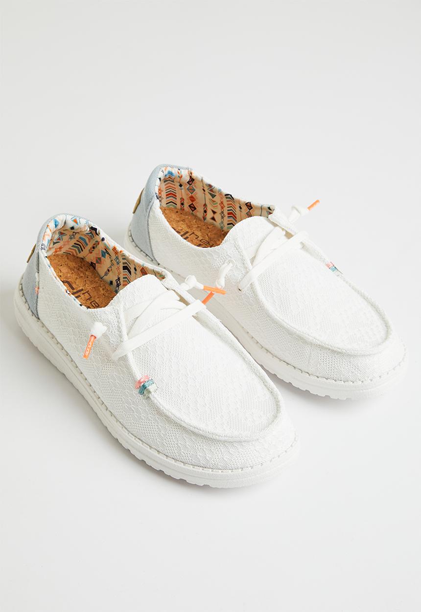 Hey Dude - Wendy - boho white crochet