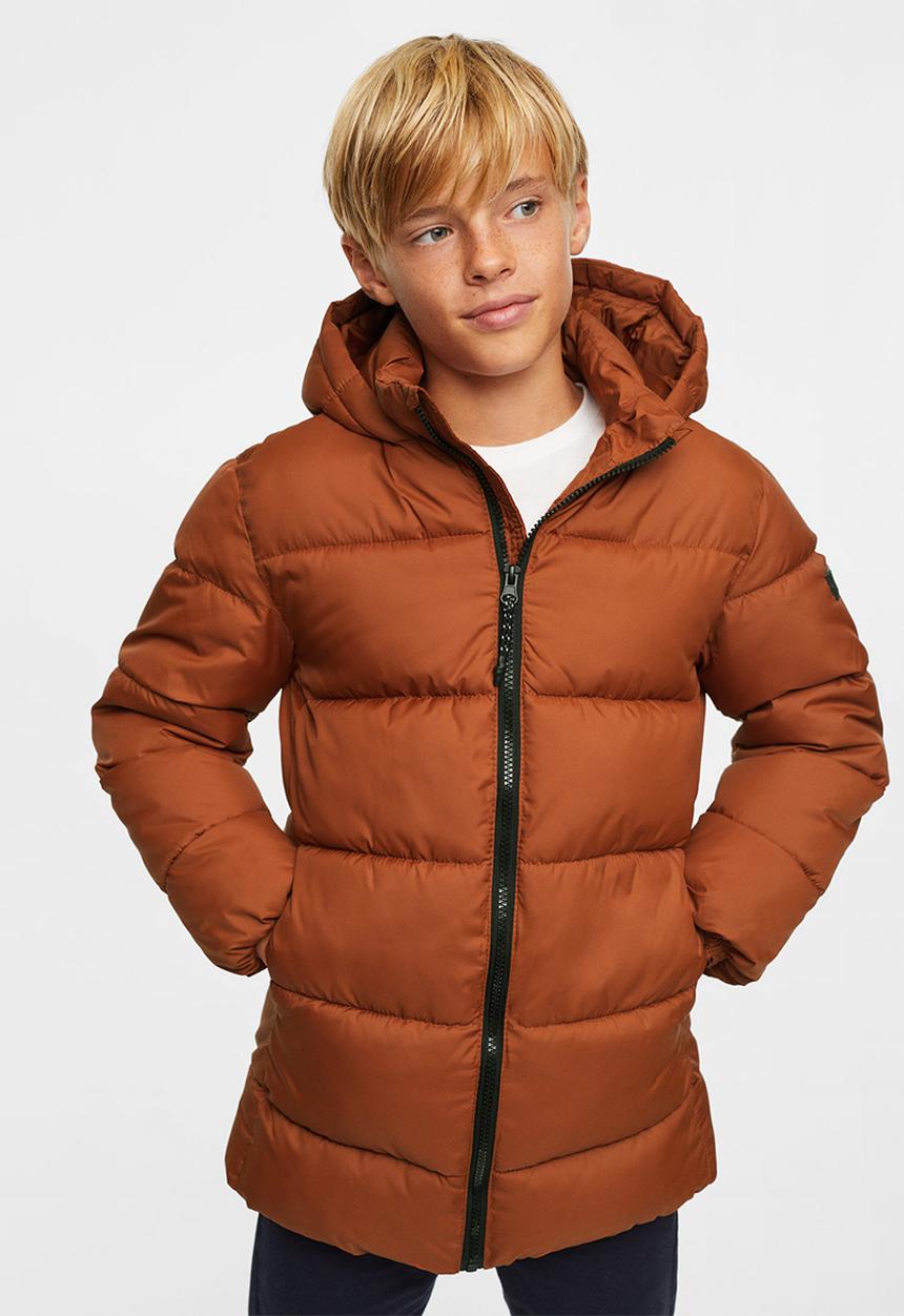 MANGO - Anorak  amerlong - orange