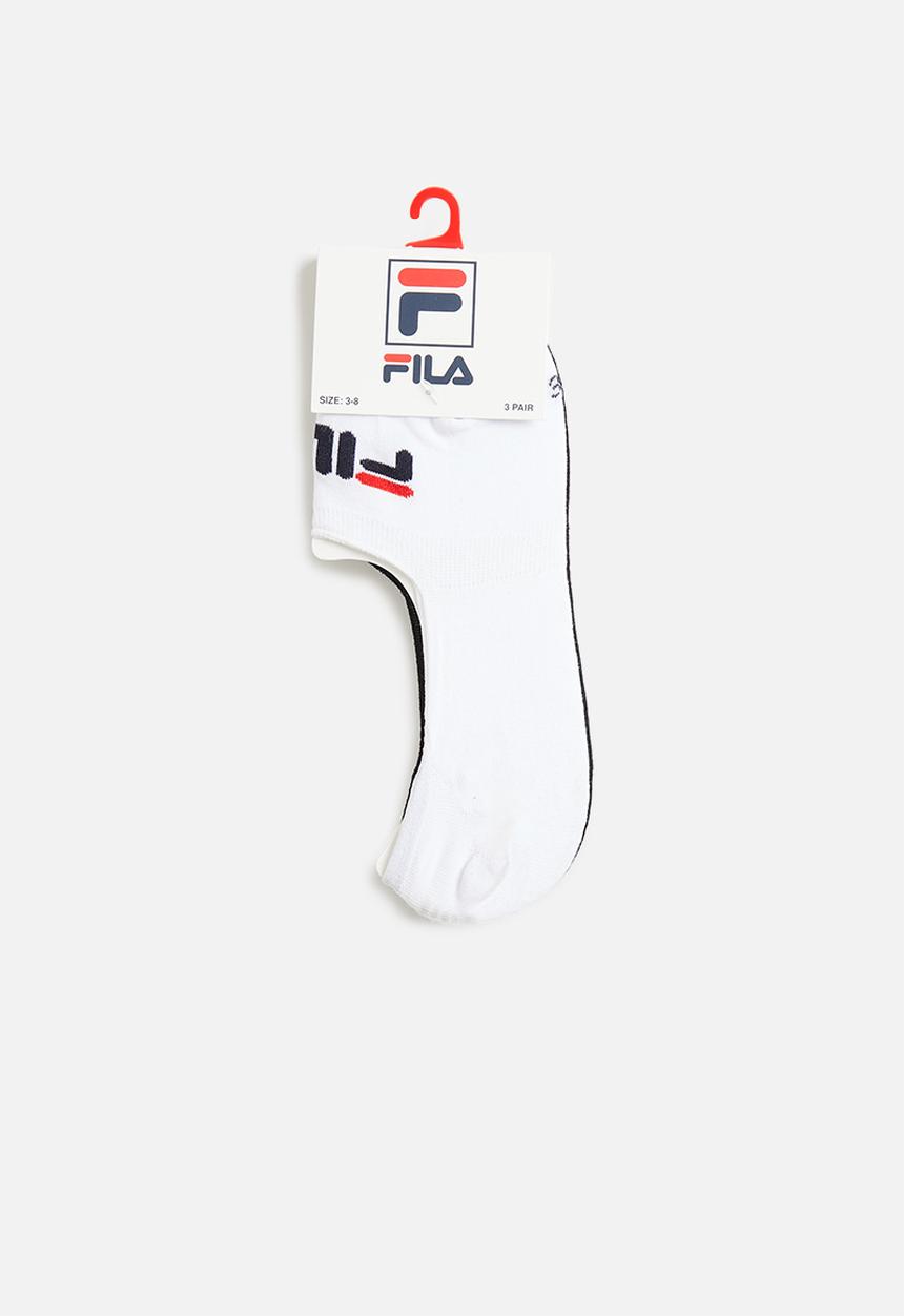 FILA - Sicily secret sock ladies 3 pack - white / black / grey melange