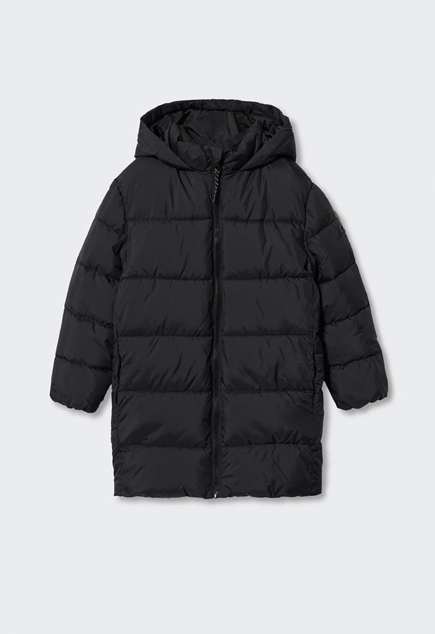 MANGO - Anorak  amerlong - black