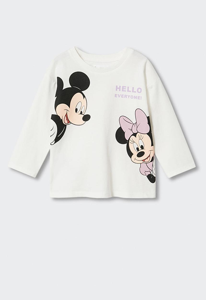 MANGO - T-shirt  mtaat - white