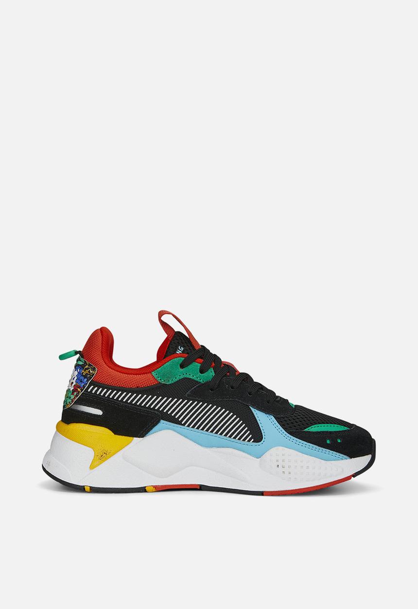 PUMA - Rs-x block party jr - puma black-puma white-hero blue