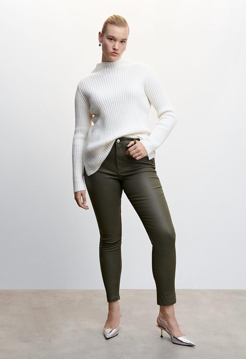 MANGO - Jeans isa - beige/khaki