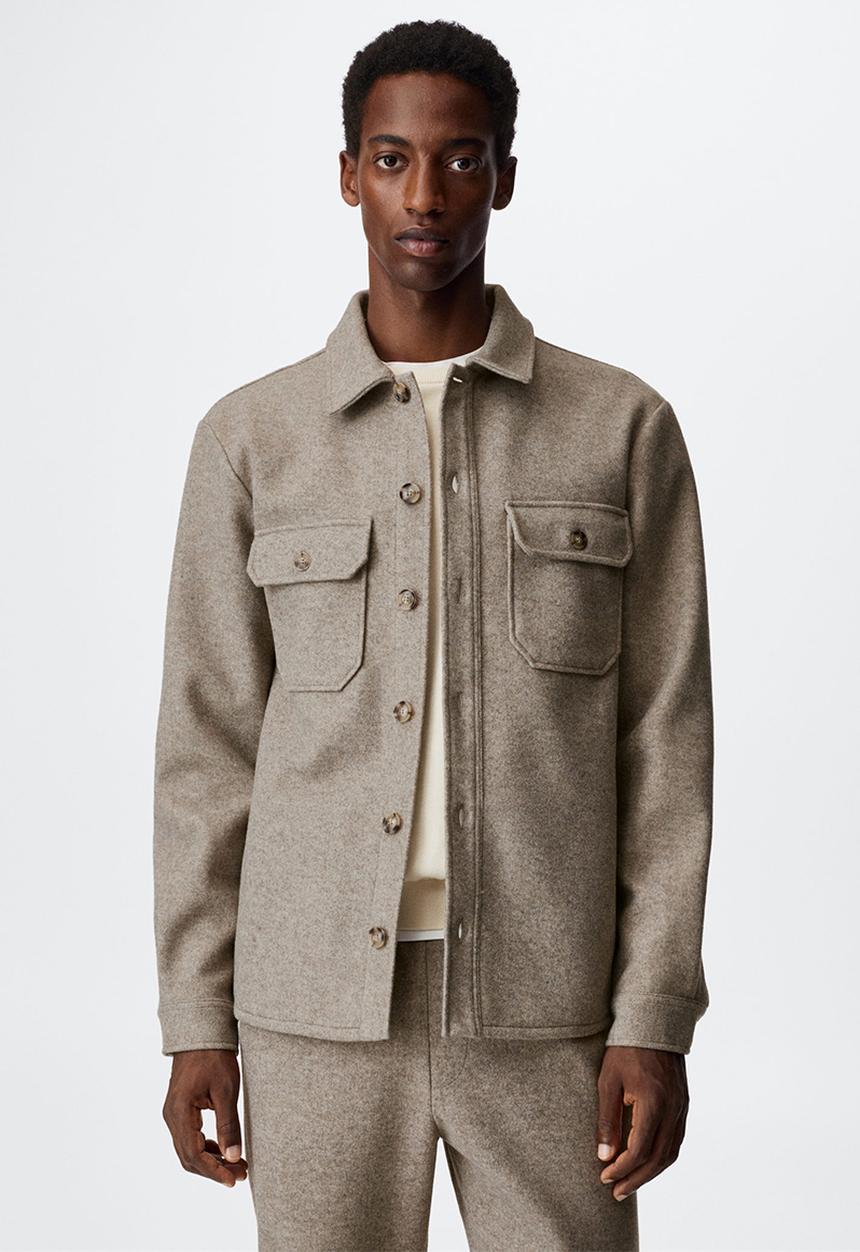 MANGO -  Sweatshirt alludia - beige