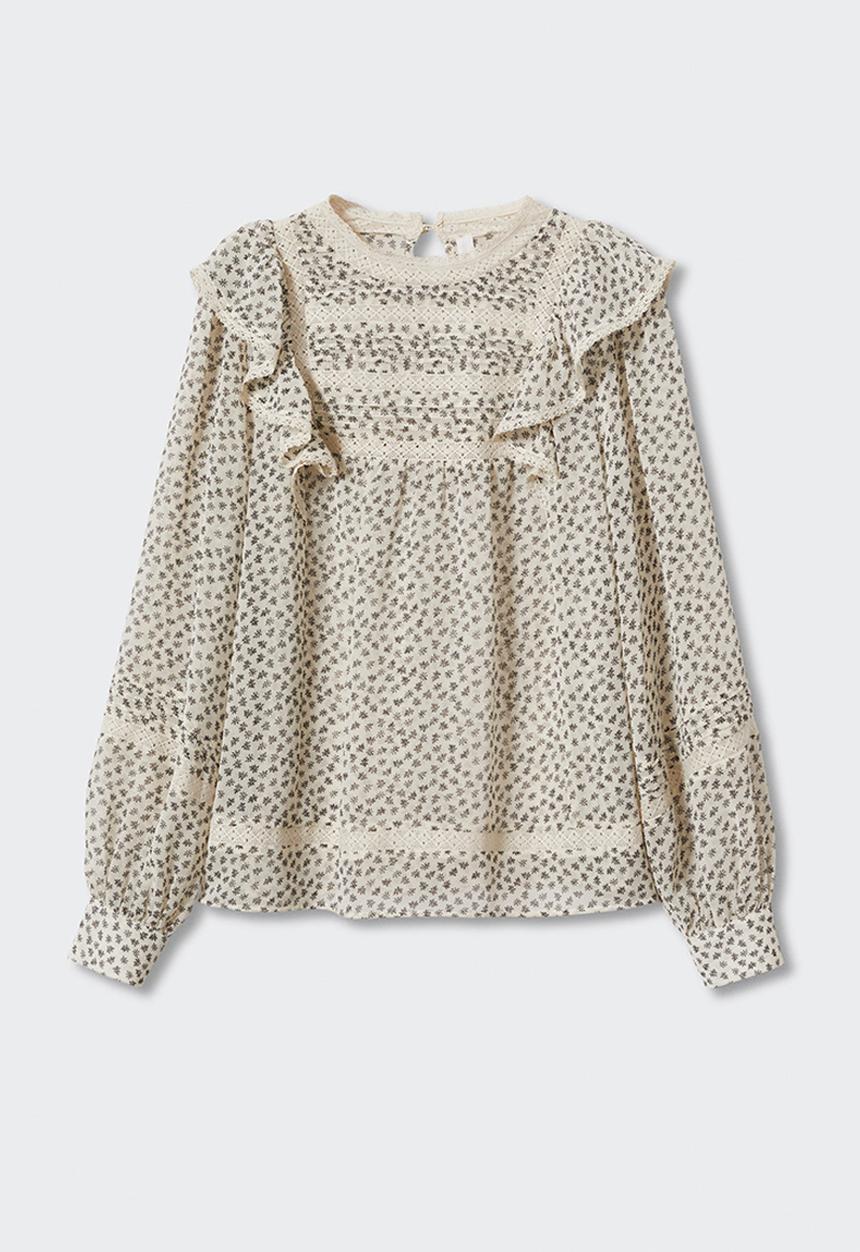 MANGO - Blouse oslo - neutral