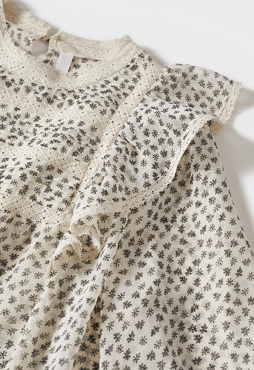 MANGO - Blouse oslo - neutral