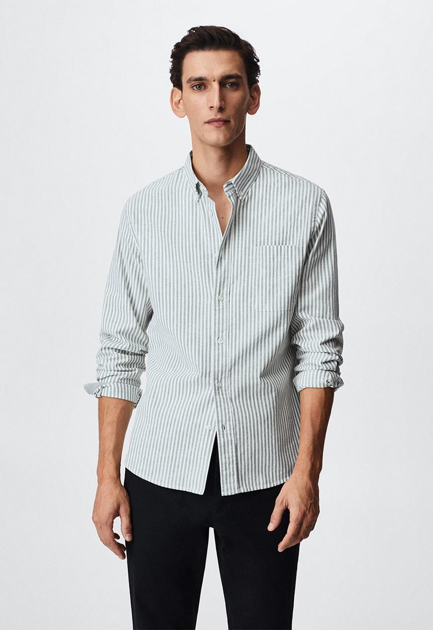 MANGO - Shirt kodak - green 