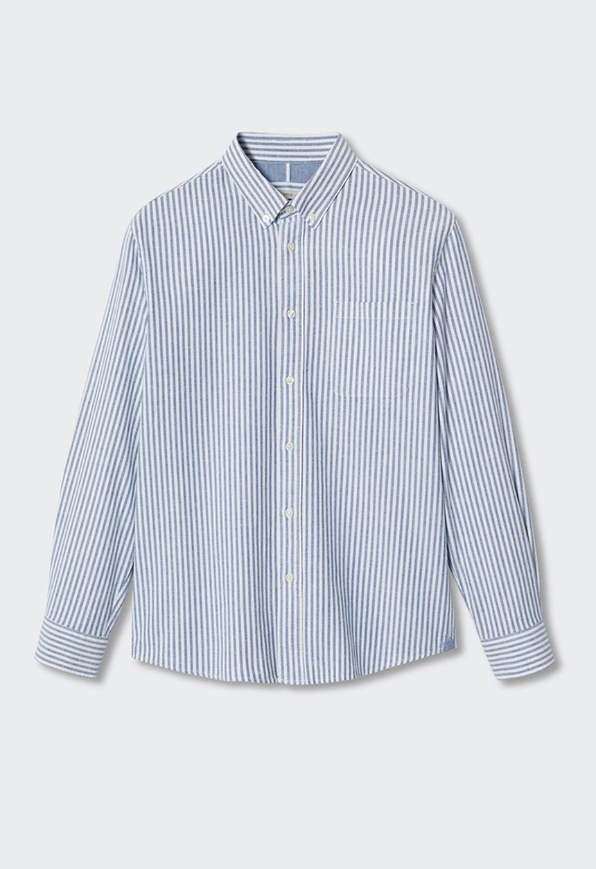 MANGO - Shirt kodak - blue
