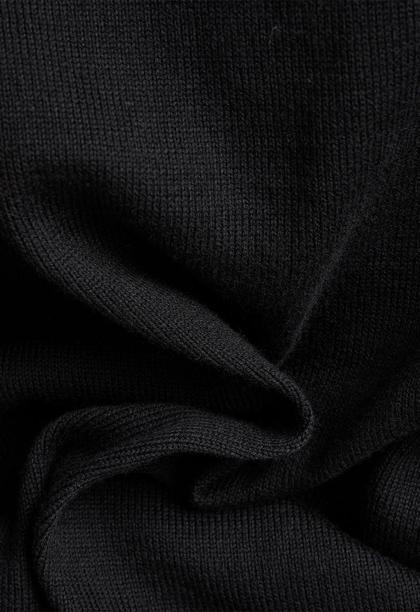 G-STAR - Premium core turtle knit - dk black
