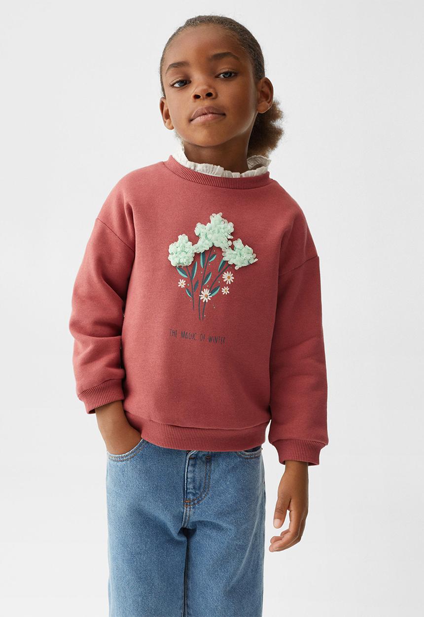 MANGO - Sweatshirt amapola - orange