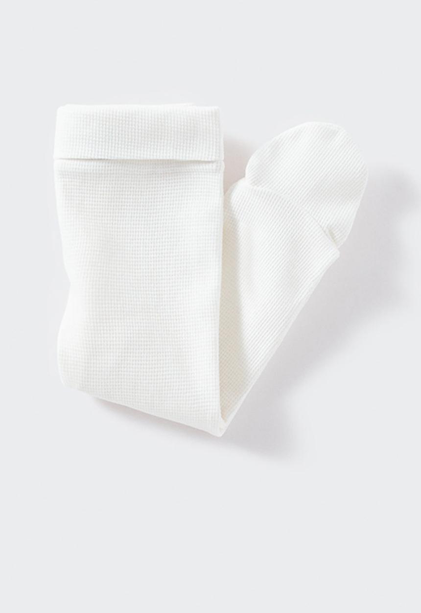 MANGO - Trousers monroe - white