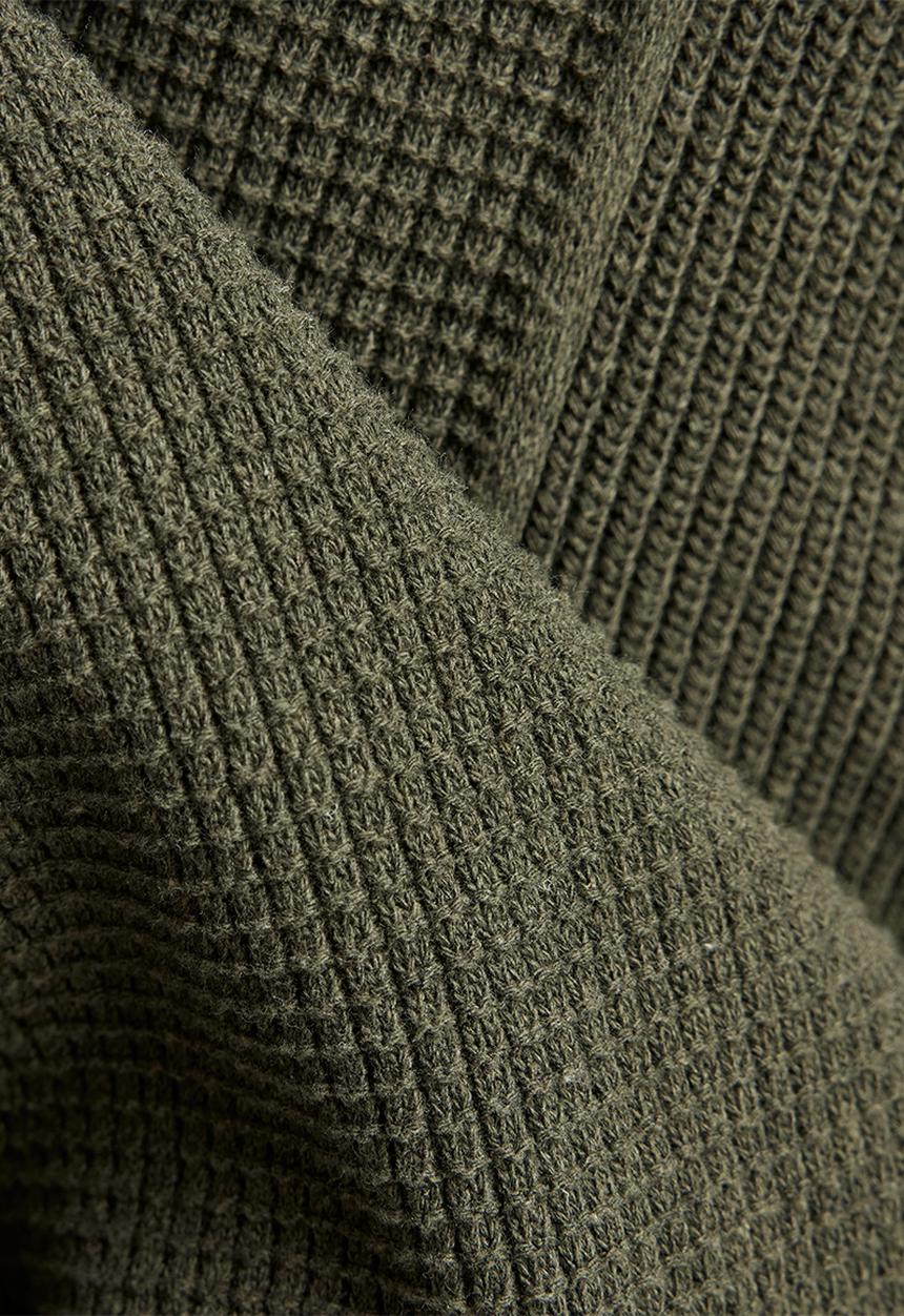 G-STAR - Structure r knit - dk green