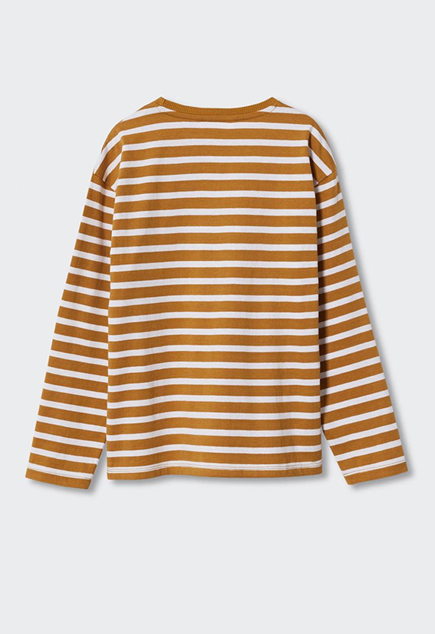 MANGO - T-shirt charles - orange