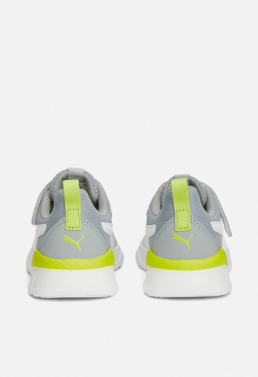 PUMA - Anzarun lite ac ps - cool mid gray-puma white-lime smash