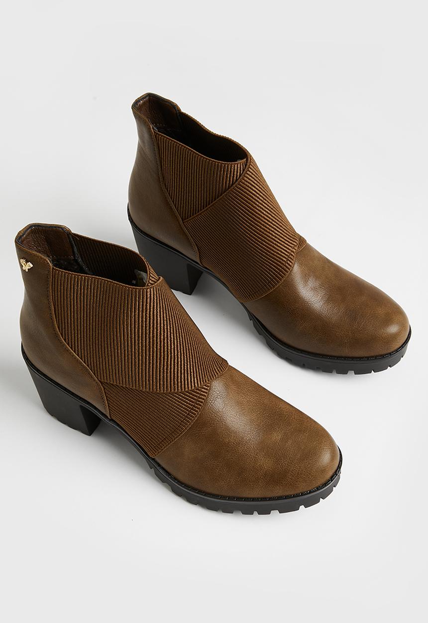 Butterfly Feet - Esther 3 ankle boot - chocolate