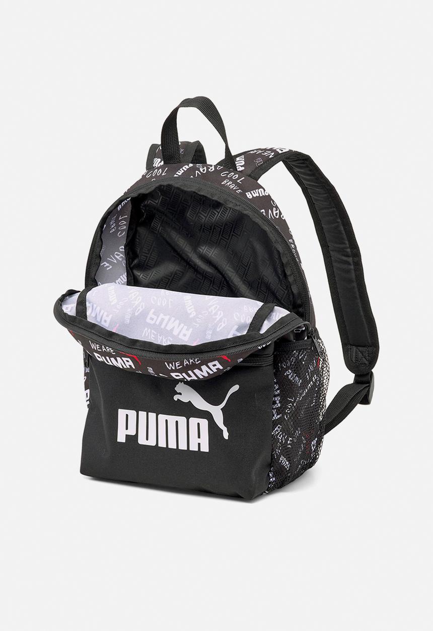PUMA - Puma phase small backpack - puma black-aop