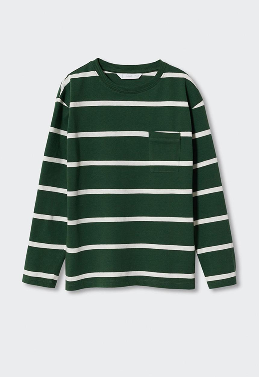 MANGO - T-shirt charlers - green
