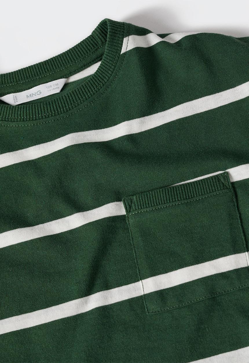 MANGO - T-shirt charlers - green